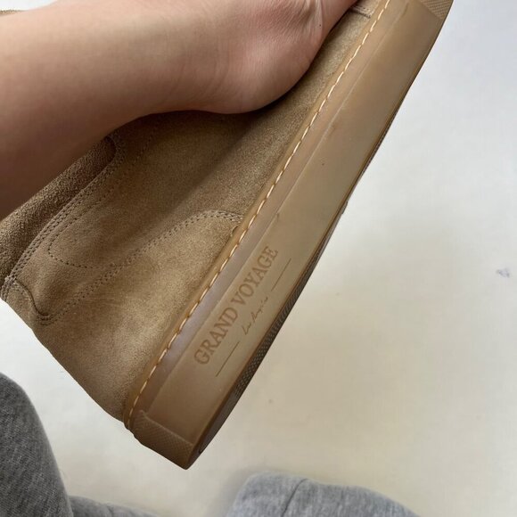 The Grand Voyage Belmondo High suede lace up boots, Tan, Size 10 - Picture 13 of 14